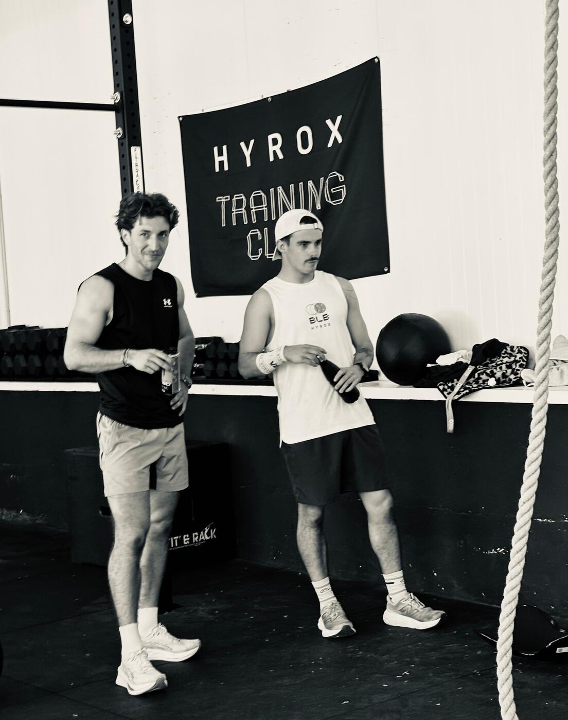 Bannière HYROX Training Club à La Salle de Gym, salle officiellement affiliée HYROX à Canéjan près de Bordeaux
